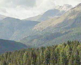 panorama della val di Fassa 