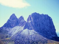 Sasso Lungo Visto da Passo Sella
