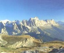 il gruppo del Catinaccio Rosengarten