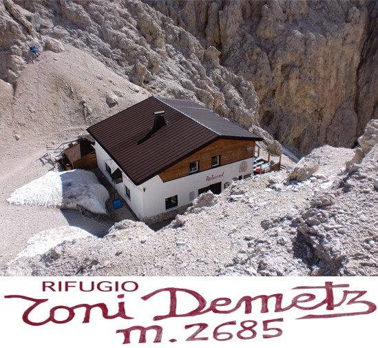 Rifugio Toni Demetz alla Forcella del Sassolungo