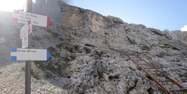 Ferrata Merlone – Cima Cadìn di NE