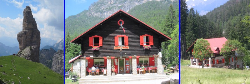 Rifugio Padova - Campanile di Val Montanaia